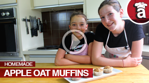 Apple Oat Muffins