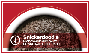 Snickerdoodle Microwave Mug Cake